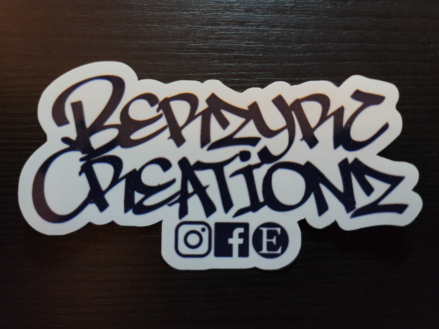 Berzyrc Creationz 3.5" Vinyl Sticker