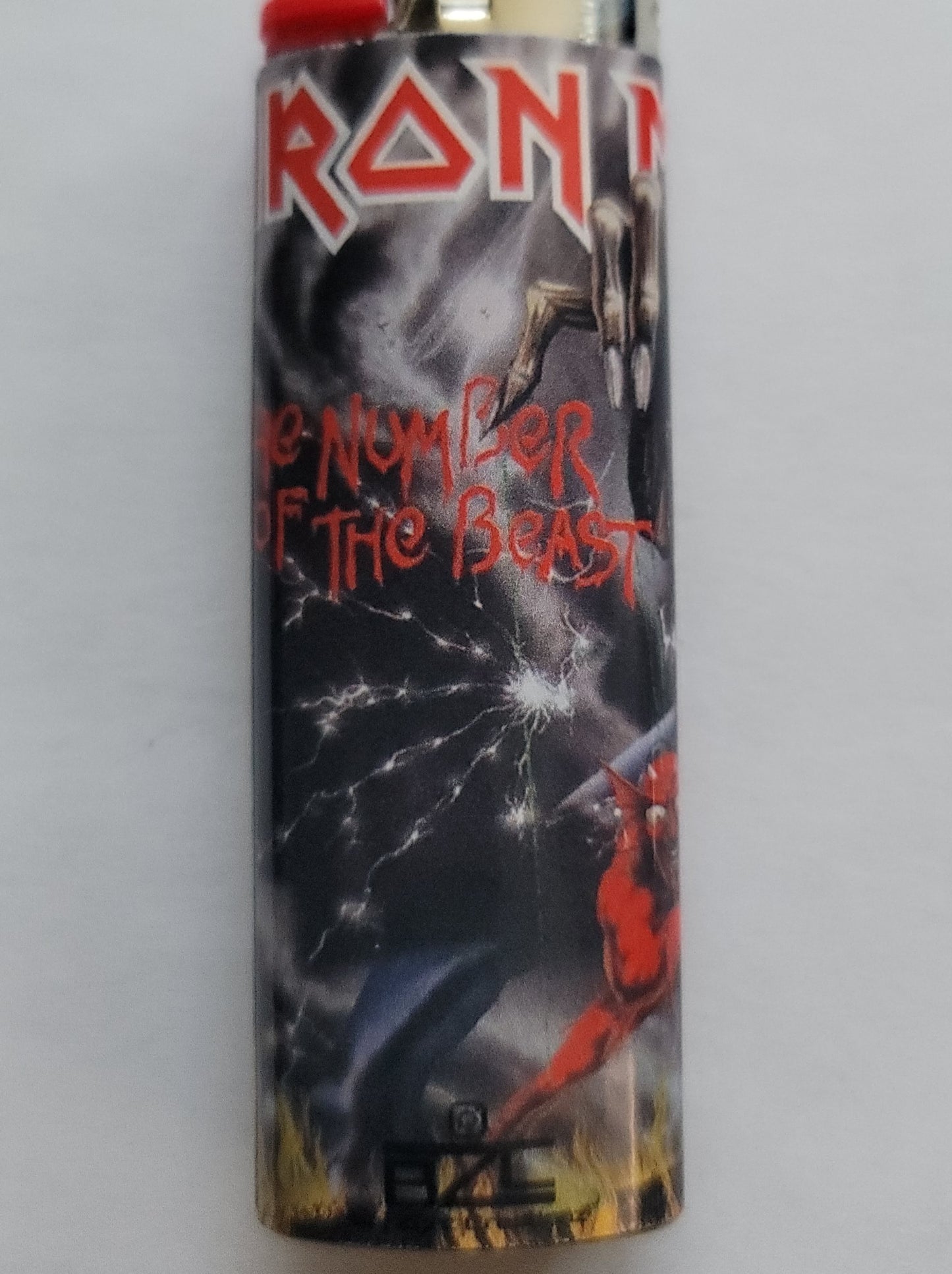 Iron Maiden Album Cover Lighters
